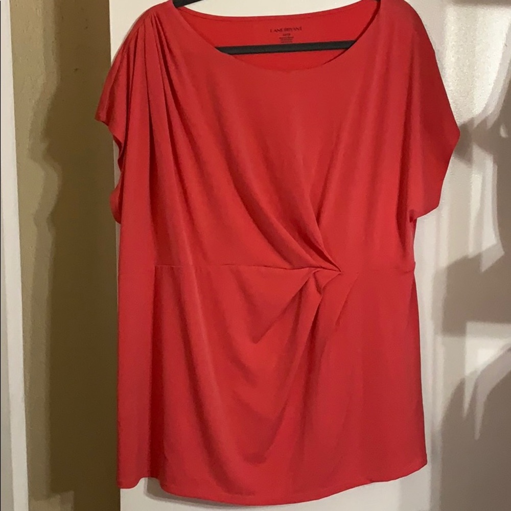 Lane Bryant Salmon Blouse